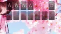 Solitaire Pink Blossom Theme Screen Shot 4