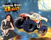 Monster Car Stunt X-Rally Screen Shot 2
