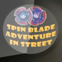Spin blade adventure in street