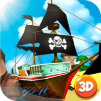 Pirate Battleship Fight 3D