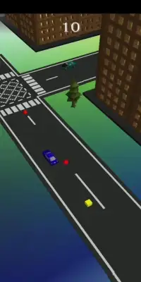 Cube on Road 3D Screen Shot 2