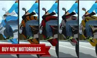 traffic moto racing 3D Screen Shot 2