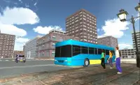 Bus Simulator 3D 2016 : City Screen Shot 7
