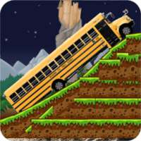 School Bus hill climb racing