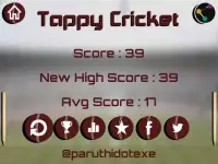 Tappy Cricket Lite Screen Shot 1