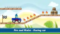 Fire and Water Racing Car Screen Shot 0