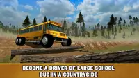 Offroad School Bus Driving Sim Screen Shot 3