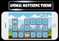 Animals Match Memory Kids Game Screen Shot 1