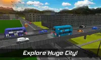 Metro Kota pelatih Bus 3D Screen Shot 6
