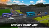 Metro Kota pelatih Bus 3D Screen Shot 1