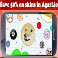 Save 50% on skins in Agari io