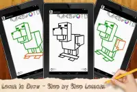 How to Draw Minecraft Screen Shot 2