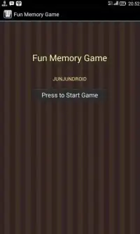 Fun Memory Game Screen Shot 2