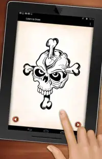 Tattoo Skulls Drawing Lessons Screen Shot 4