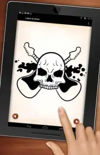 Tattoo Skulls Drawing Lessons Screen Shot 1