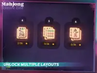 Mahjong Solitaire Elite Screen Shot 1