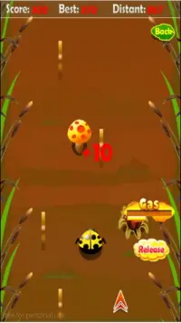 Beetle on fire game Screen Shot 0