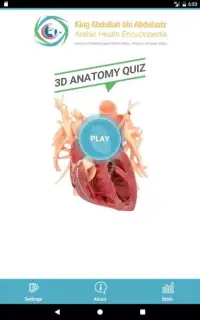 3D Anatomy Quiz Screen Shot 7