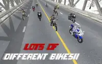 Freeway Traffic Rider Moto 3D Screen Shot 0