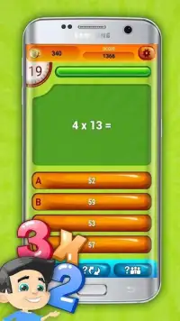 Fun Multiplication Quiz Game Screen Shot 2