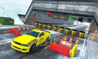Snow Taxi Parking Sim 3D 2017 Screen Shot 12