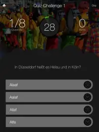 Karneval & Fasching Quiz App Screen Shot 3