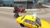 Motorcycle Robot Simulator 3D Screen Shot 0