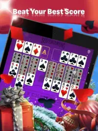 Solitaire Free Cell Screen Shot 3