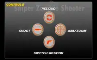 Sniper Zombie Shooting Game Screen Shot 2