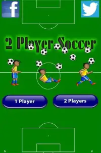 Two Player Soccer Screen Shot 2