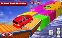 Impossible Tricks Master Prado Car Stunt Racer 3d Screen Shot 1