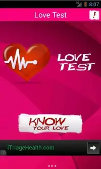 Love Test Screen Shot 3