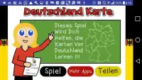 Deutschland Karte Spiel Screen Shot 2