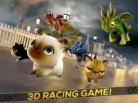 Kitty vs Baby Dragons Race Screen Shot 5