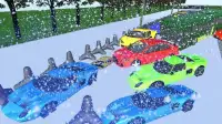 Winter pileup Snow Car Parking Screen Shot 6