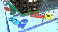 Winter pileup Snow Car Parking Screen Shot 4