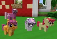 Unicorn Pony Mod for Minecraft Screen Shot 2
