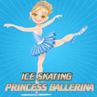 Ice Skating Princess Ballerina