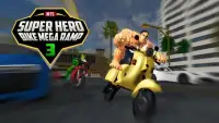 Super Hero Bike Mega Ramp 3 Screen Shot 3