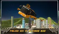Polisi Sci Fi Terbang Bus Screen Shot 0