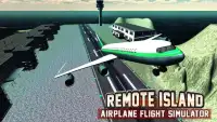 Remote Island Airplane Flight Screen Shot 4