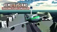 Remote Island Airplane Flight Screen Shot 3