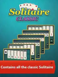 Classic Free Solitaire Deluxe! Screen Shot 1