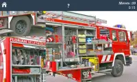 Fire Truck Puzzles Screen Shot 0
