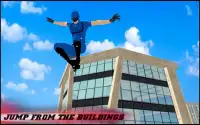 Flying Superhero: City Battle Screen Shot 4