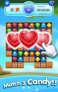 Candy Sugar - Match 3 Free Game Screen Shot 6