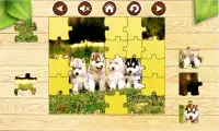 Puppy Dog Jigsaw Puzzles Games Screen Shot 4