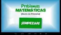 Problemas Matemáticas 6 (Lite) Screen Shot 3