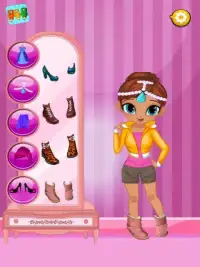 shimmer princess Dress up game Screen Shot 2