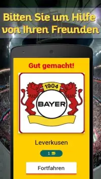 Deutsch Fußball-Logo Quiz 2017 Screen Shot 1